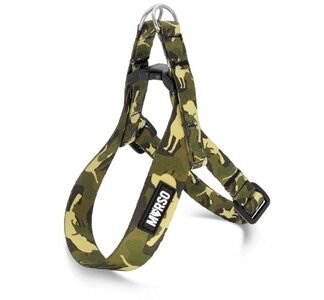 Morso Morso mini hondentuig verstelbaar gerecycled full metal dog bruin